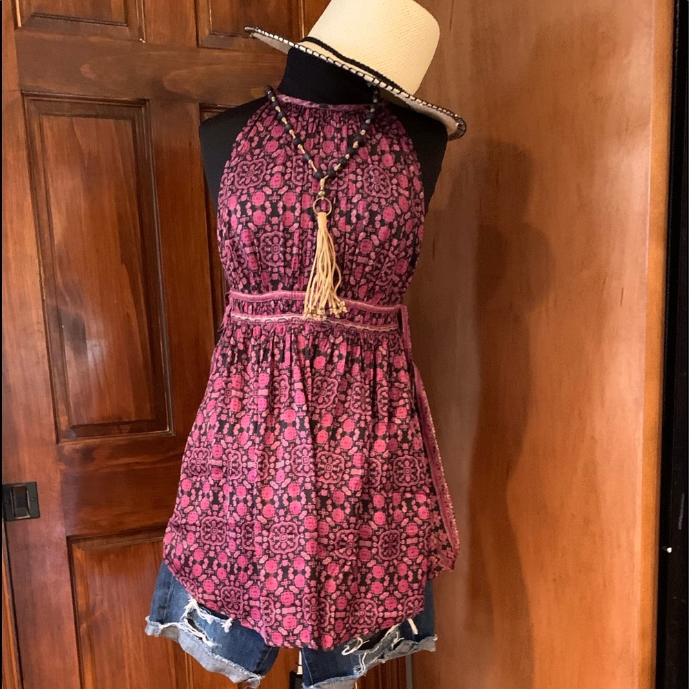 Free People Mid-Summer Day Tunic Top